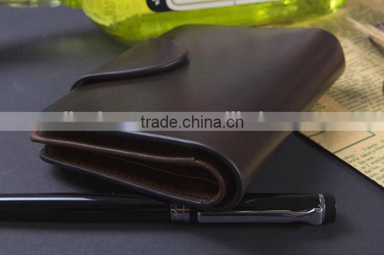 Factory cheap price wallet folding retro wallet portable multifunction wallet
