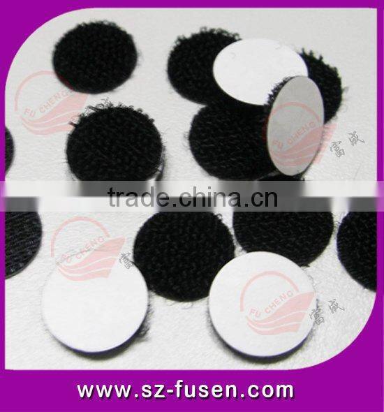 colorful durable sides adhesive hook and loop strap with strong sticky