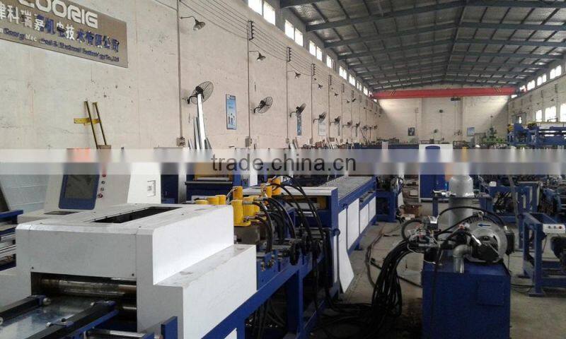 Volume damper production line; volume damper making machine