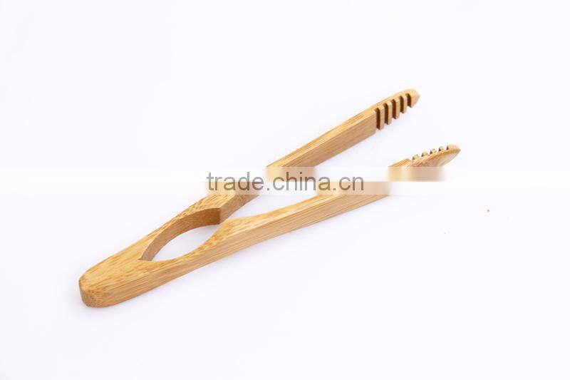 kitchen bamboo serving pastry sugar ice tong