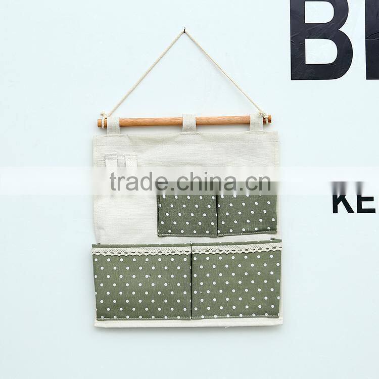 2015 new Creative home decoration Cloth art wall-mounted multipurpose storage bag