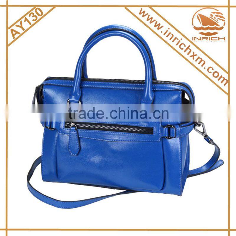 Wholesale custom newest fashion genuine leather womens handbag,europe women clutch ladies classical