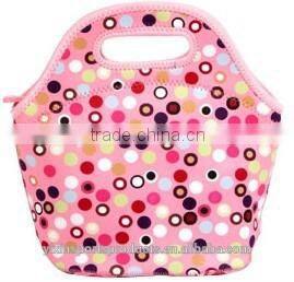 Waterproof Picnic Lunch Bag Tote ,neoprene lunch bag, promotional kids lunch bag