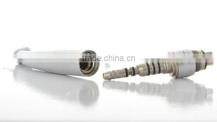 Fiber optic high speed dental turbine handpiece with Germany bearing
