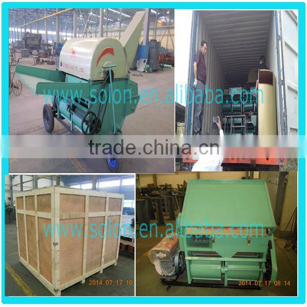small wheat thresher, wheat and rice thresher with diesel engine