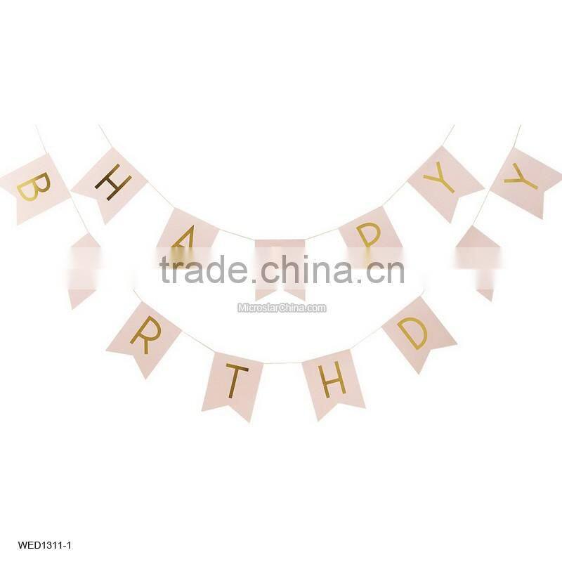 Ahoy It Is A Boy baby shower boy birthday party decoration supplies paper triangle flag