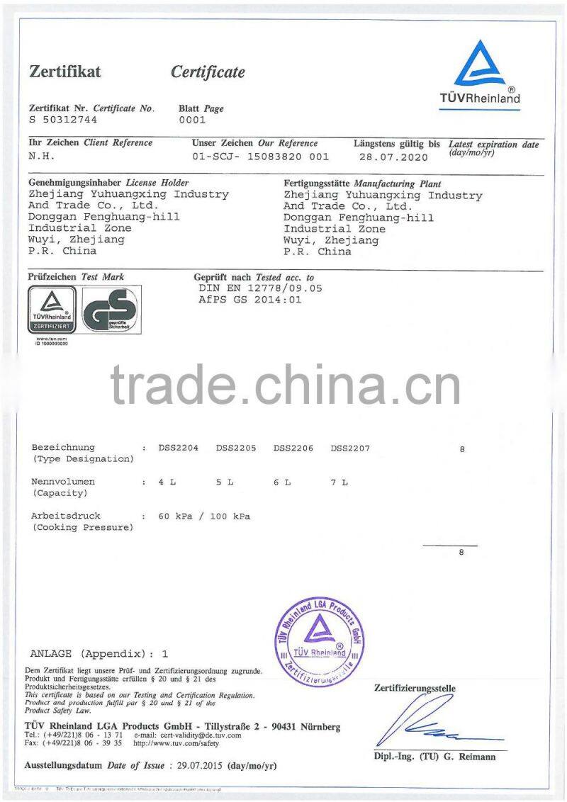 Best Export Stainless Steel Pressure Cooker 4L+7L