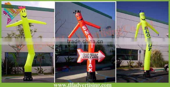 Inflatable minion air dancer with blower