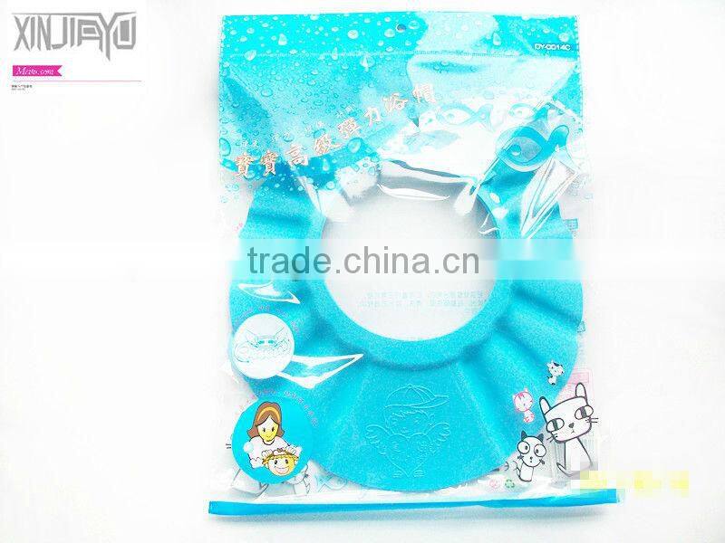 Hot Selling Foam Waterproof EVA Baby Shower Cap