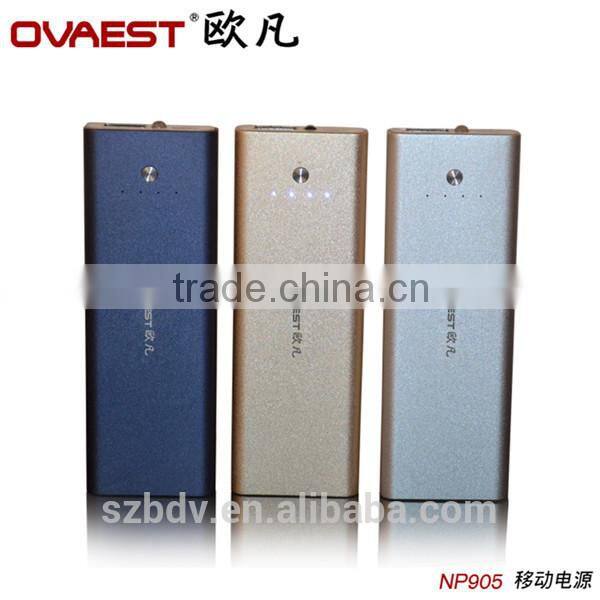 2015 shenzhen 5000mah ultra thin li-polymer battery power bank