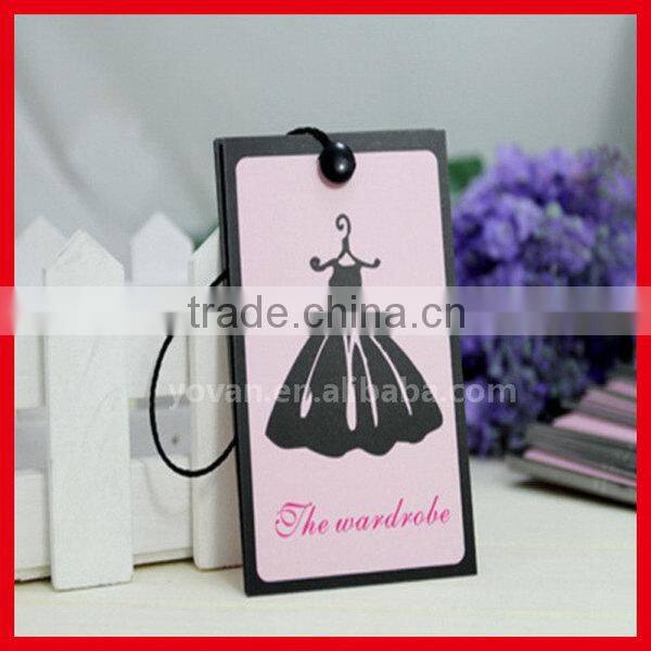 Top Grade New Design Garment Paper Hang Tags