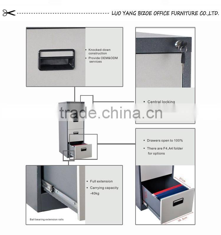 gold supplier foldable stylish filing cabinets