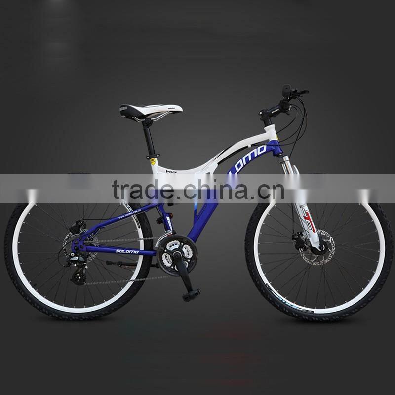 Mountain Bike 26 Inch 27-Speed Mountain Student Car Dual Shock Folding Bike High Carbon Exercise Bike