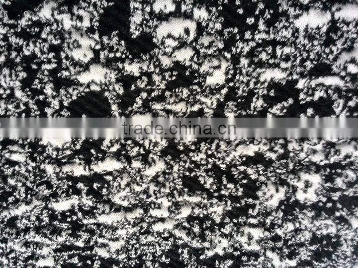 cotton texture knit fabric