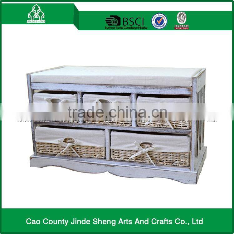 China Factory wholesale Shoe wooden bench / Shoe changing bench