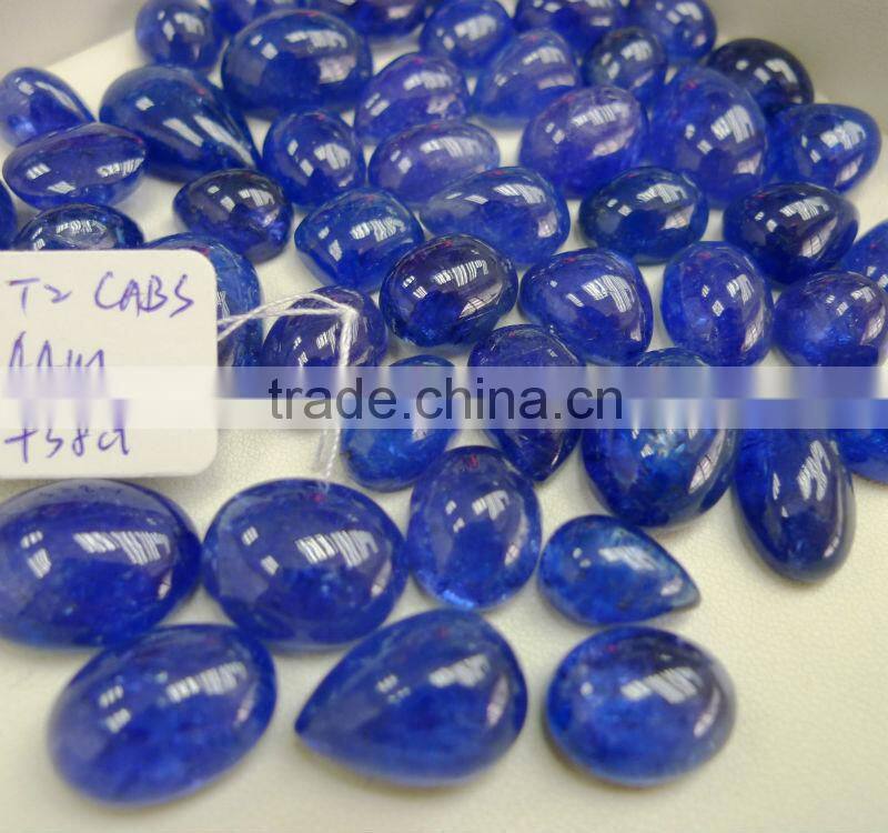 Natural Multi Shape Cabs Loose Gemstone Tanzanite
