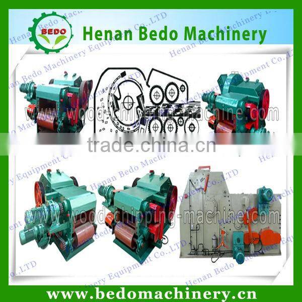 2015 Factory sell high capacity drum type tree log chips making machine 008613253417552