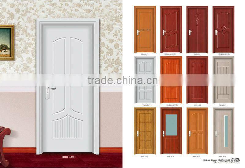 interior PVC wooden door MHG-6034