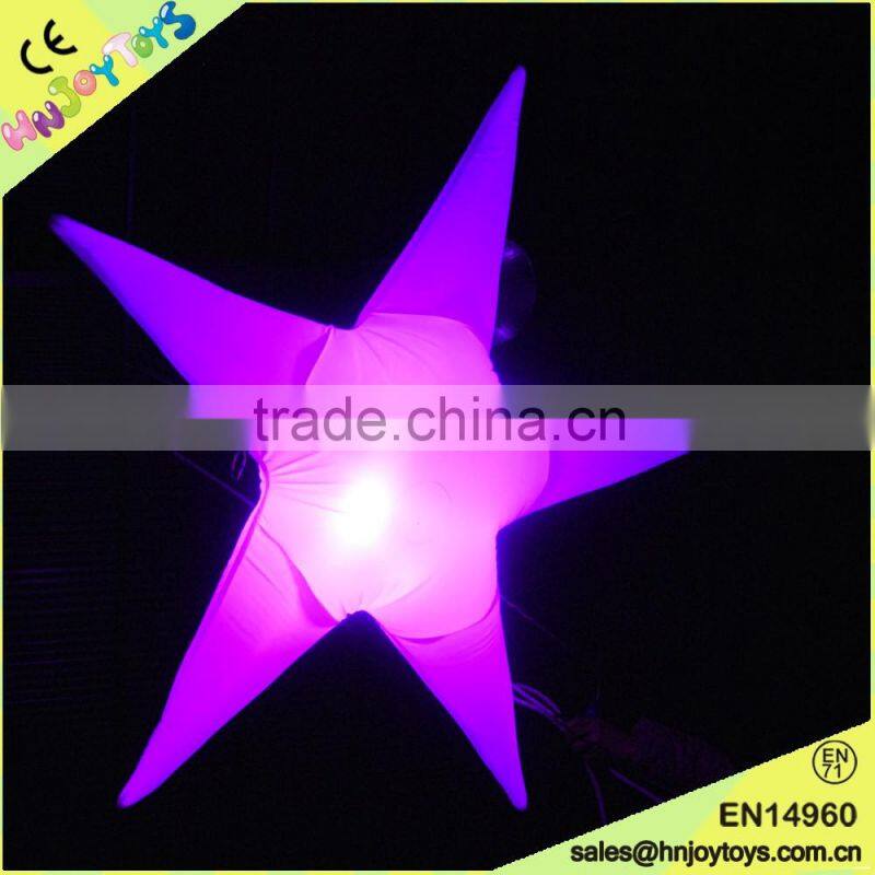 inflatable lighting decorative starfish for party