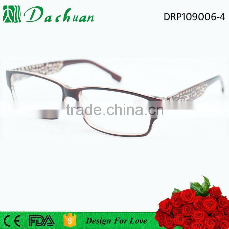 2016 top sale computer reading glasses,diamond and laser pattern legend computer reading eyewear