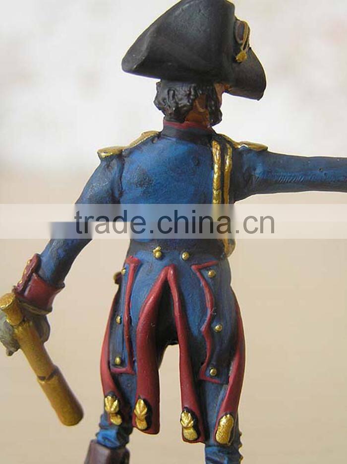 Hand-painted Soldier Figure French ArtIlleryman Miniature
