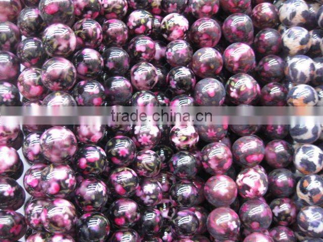 beautiful design flowers leafs shell pearl beads