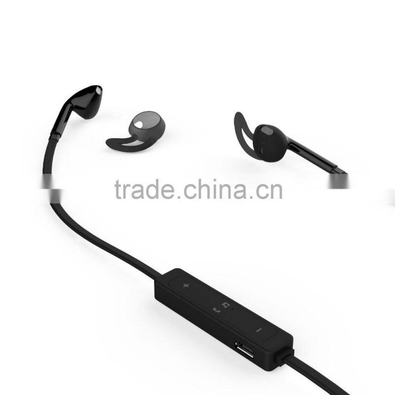 cheap earphone bluetooth sport for mobile phone with Microphone