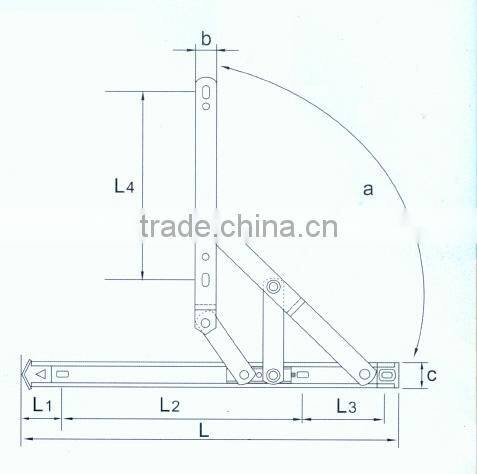 Friction Stay,Casement Window Hinge,Friction Hinge