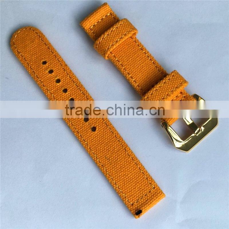 Shenzhen Factory Price Canvas Quick Release Hemp Watch Bands