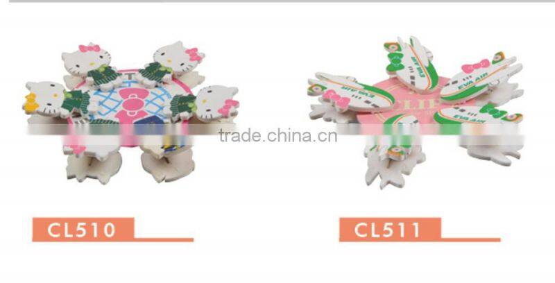 Hello kitty cheap plastic mini office paper clip