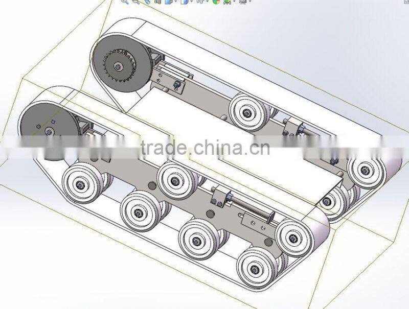 ALL terrain rubber track vehicles