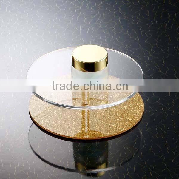 Factory price High quality cosmetic display table lucite cosmetic organizer plexiglass makeup product display