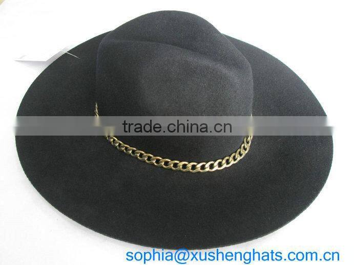 Oversize Fedora Floppy Ladies Wide Brim Winter Wool Felt Hat