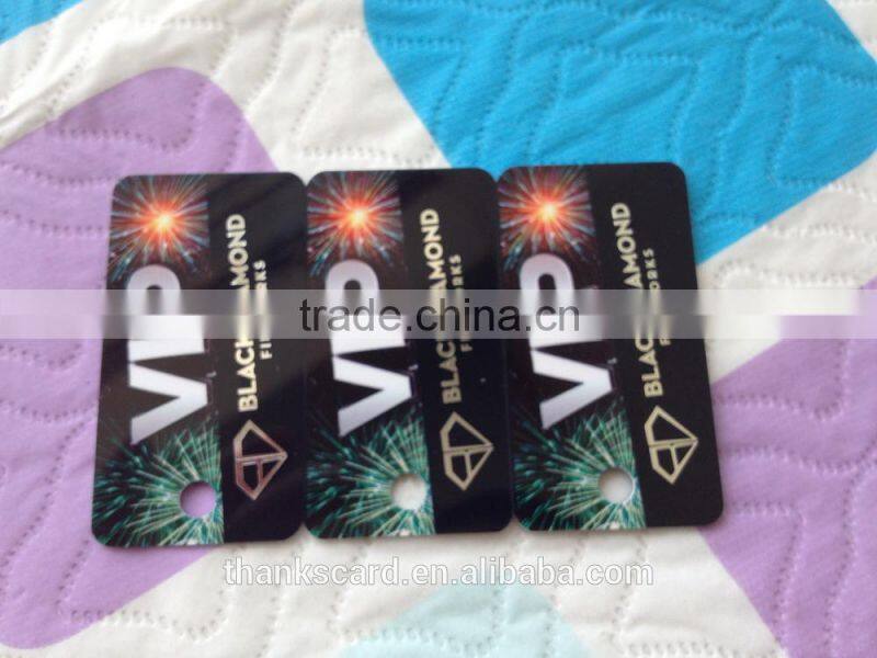 Free Design !! PMS color printing membership card/silk printing member card