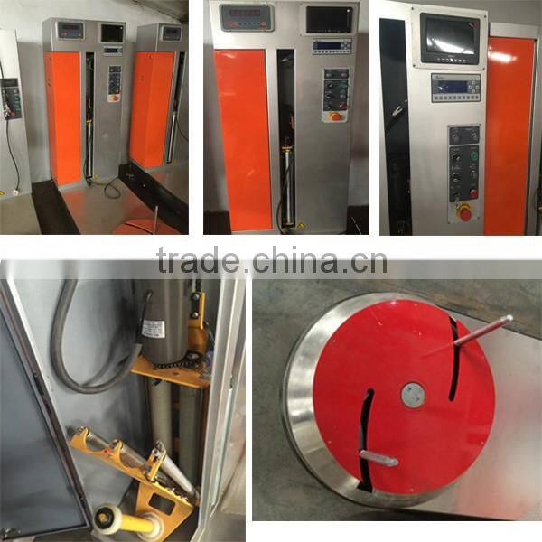 shunyi brand package wrapping machine, POF film wrapper use for luggage and small box