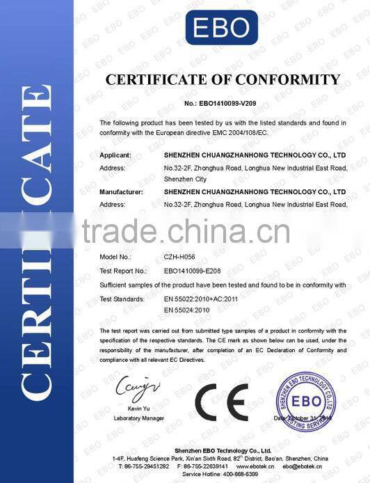 High quality Blue led Mini 4 Port HUB High Speed USB 2.0 Splitter Adapter Hub with Cable For Macbook PC Laptop