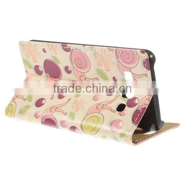 Wholesale price case for samsung galaxy a3 with sublimation leather