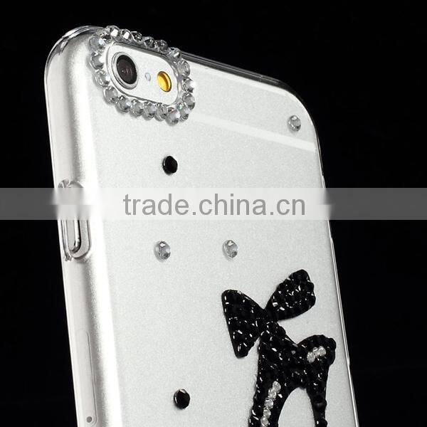 High-heeled Shoe Rhinestones Clear Hard Case for iPhone 6, for iphone6 case