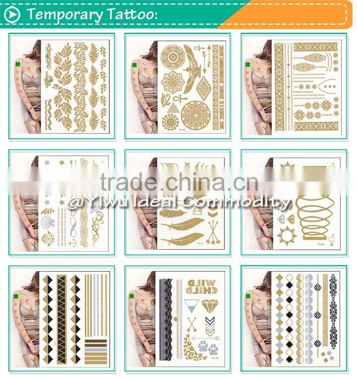 Laser Self Adhesive Body Jewel Butterfly Tattoo Sticker