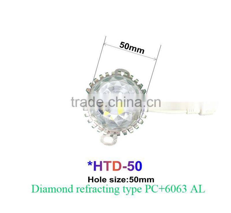 HTD-F200 led point light source 200mm 1903IC ip65
