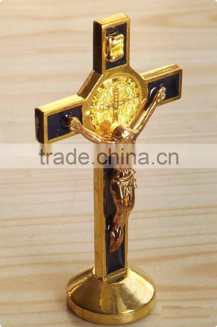 Factory price wholesale large Decorative stainless steel cross pendant
