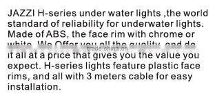 JAZZI 2016 Hot Sale Low Price swimming pool floodlights underwater lights , waterproof underwater light , light 070105-070106