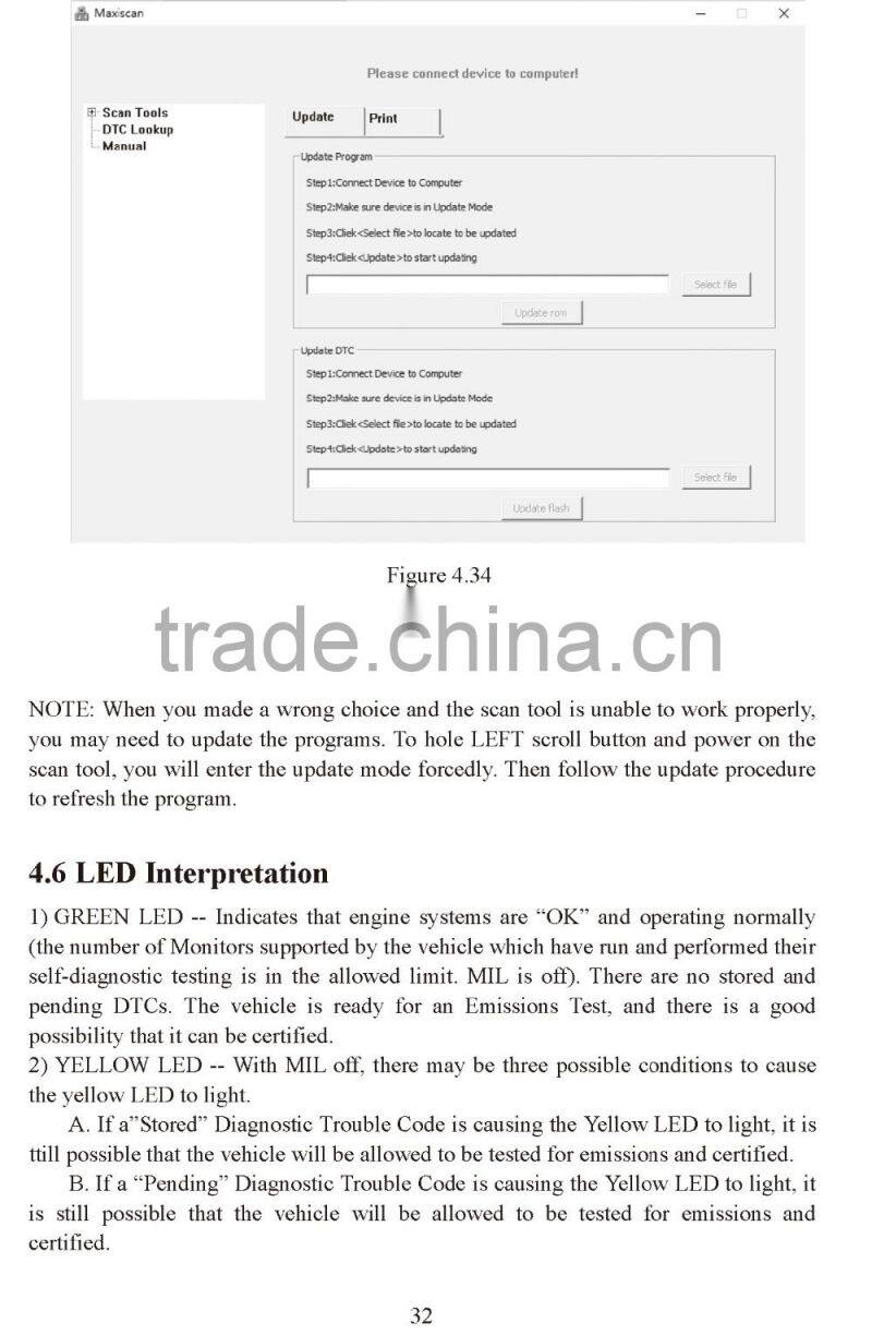 Car detector fault diagnostic scanner car diagnostic scanner universal