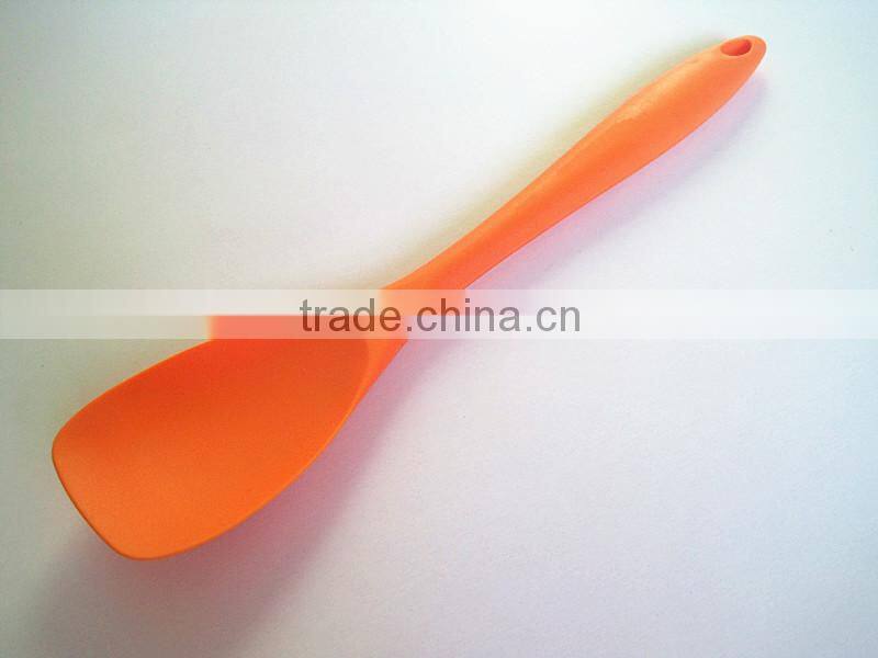 Shenzhen FDA non stick seamless heat resistant food grade colorful silicon kitchen utensils cooking set