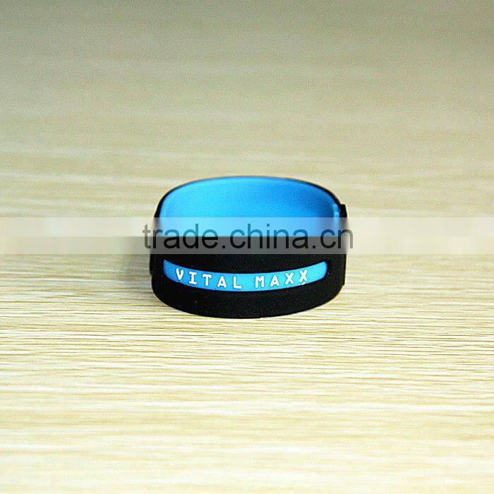 FDA approved food grade silicone Best energy bracelet two-double