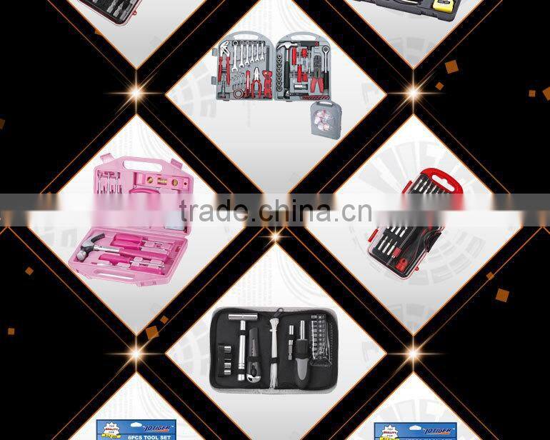 8pcs Hand tools function different types home tool kit