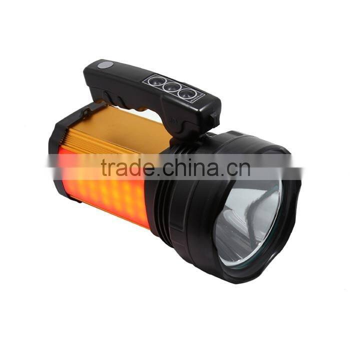 high power T6 led search lights dimable fishing flashlight