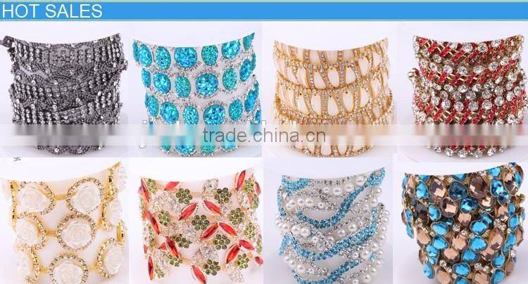 New Fashion Horse Eye Shape Diomand Rhinestone Trimming