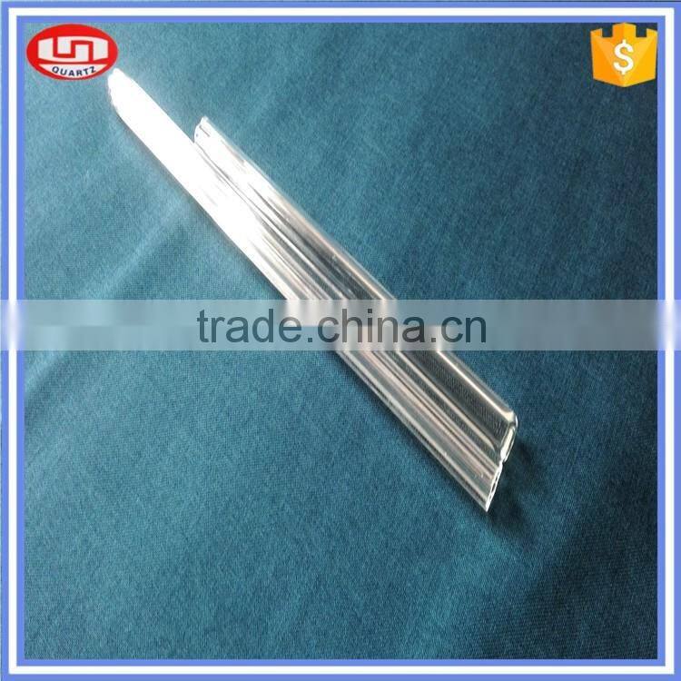 high quality plum blossom high borosilicate glass tube