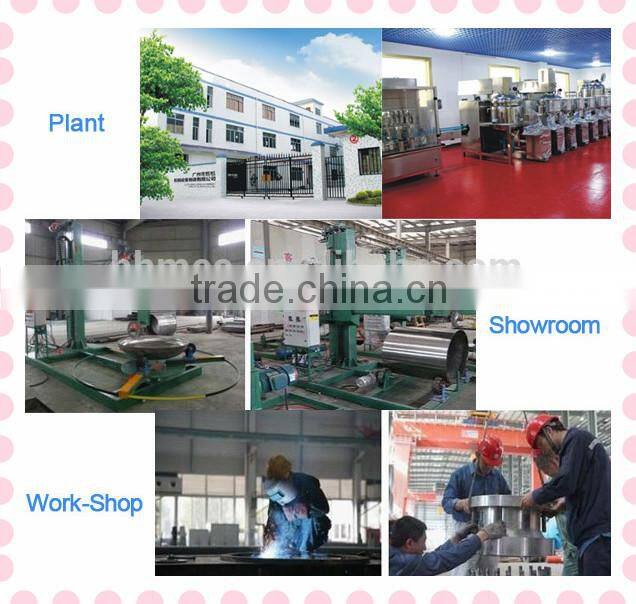 SUS304 Vacuum emulsifier mixer industrial peanut butter making machine
